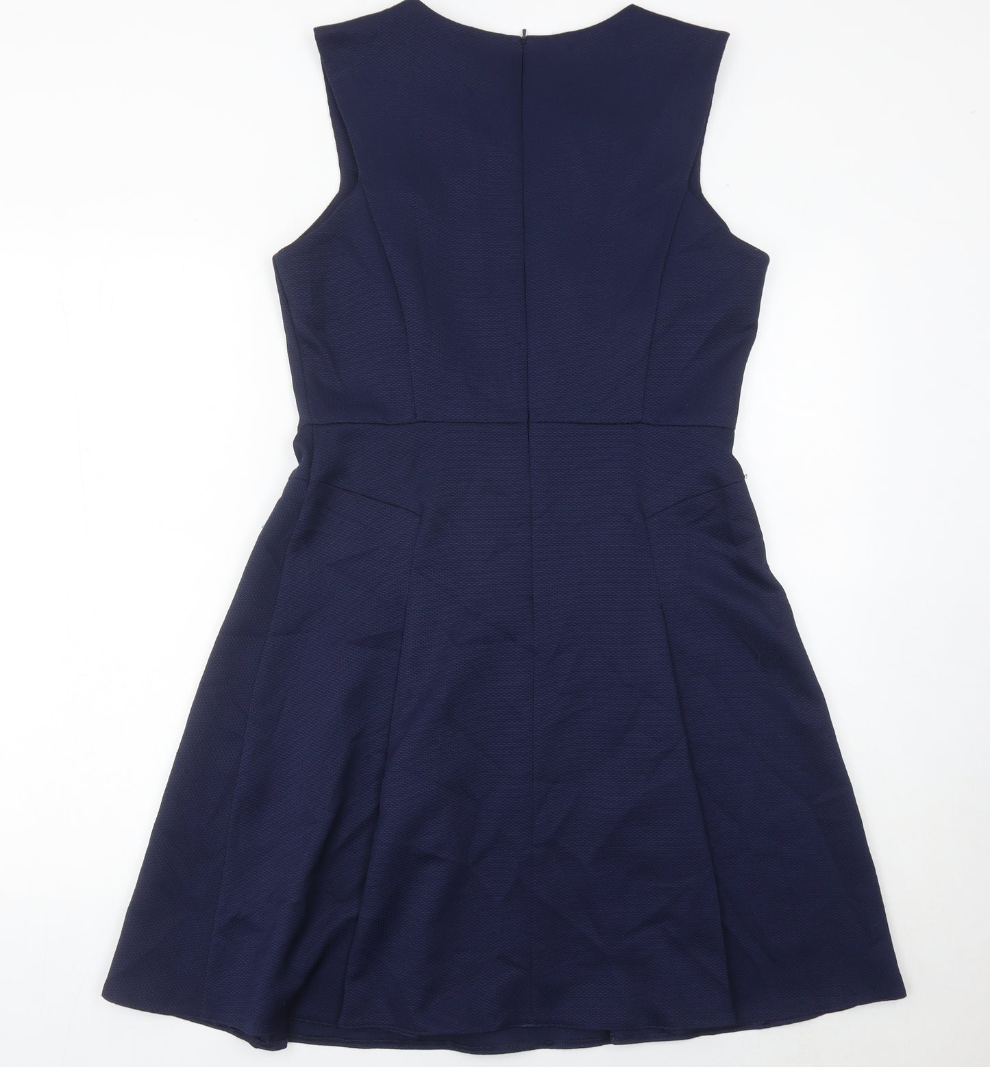 Dorothy Perkins Women’s Blue Size 12 Fit & Flare Knee Length Dress