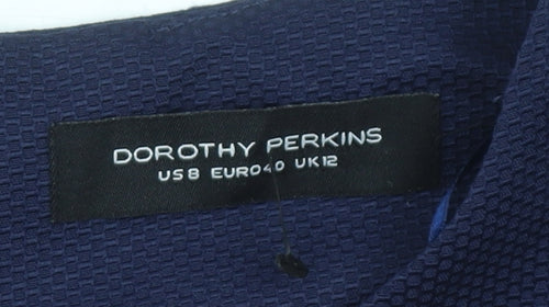 Dorothy Perkins Women’s Blue Size 12 Fit & Flare Knee Length Dress