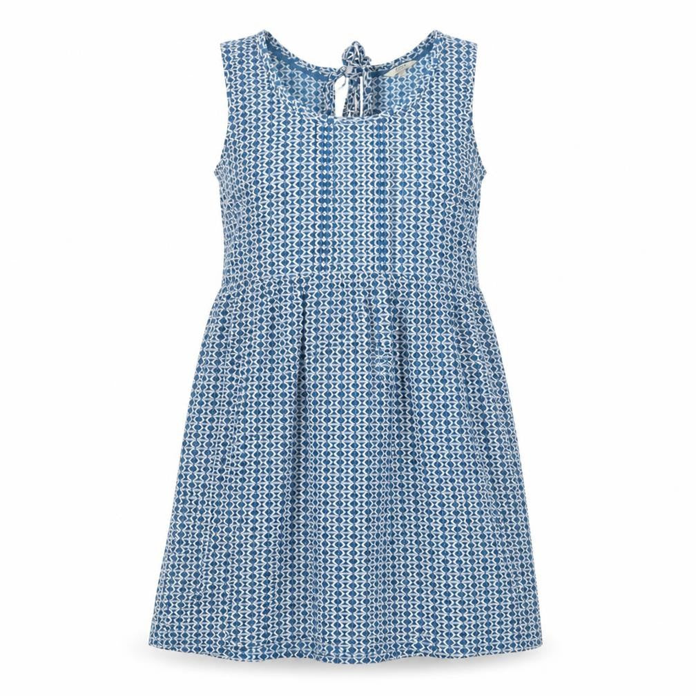 FatFace Women’s Blue Size 12 Geometric Sleeveless Shift Dress