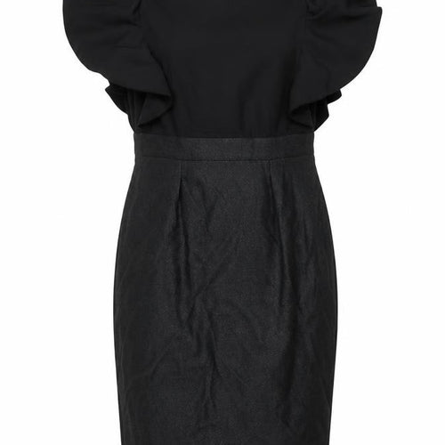 Marks and Spencer Per Una Womens Black Size 10 Sheath Knee Dress