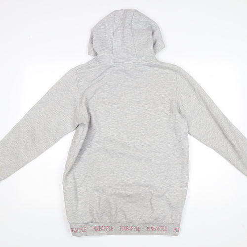 Pineapple Dance Studios Girls Grey Pullover Hoodie 12-13Y Logo Print Primark