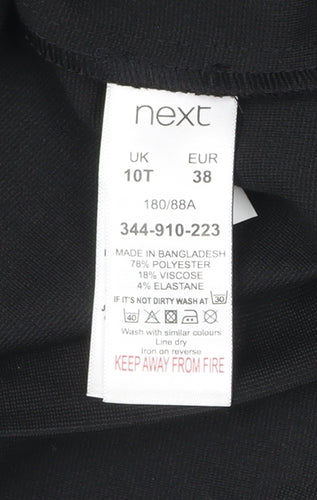 Next Women’s Black Sheath Dress Size 10 Tall Workwear Business Formal