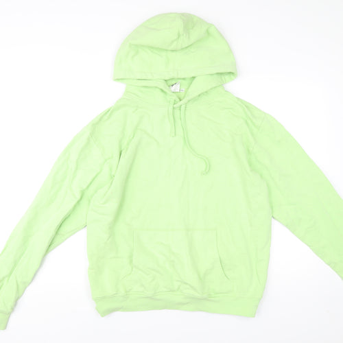 les girls les boys Unisex Green Pullover Hoodie Size M Cotton