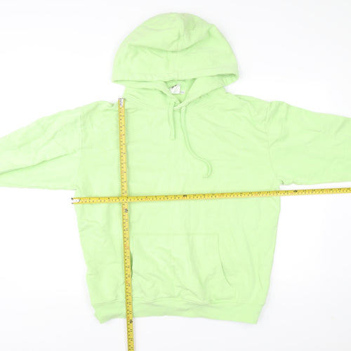 les girls les boys Unisex Green Pullover Hoodie Size M Cotton
