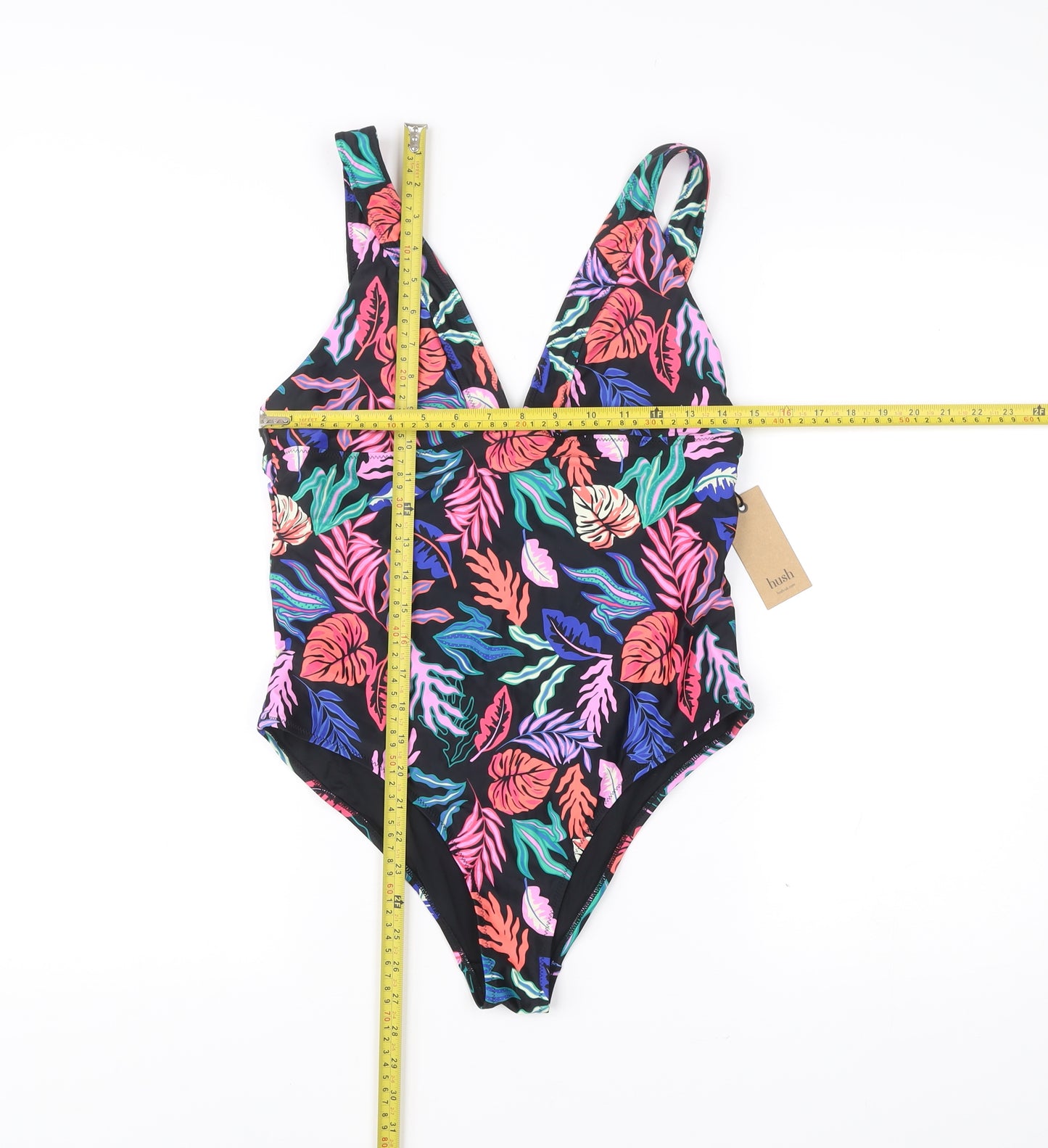 Hush Women’s Multicoloured Floral One Piece Swimsuit Size 14