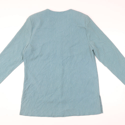 Chianti Women’s Blue Blazer Jacket Size 18 Buttoned Mid-Length