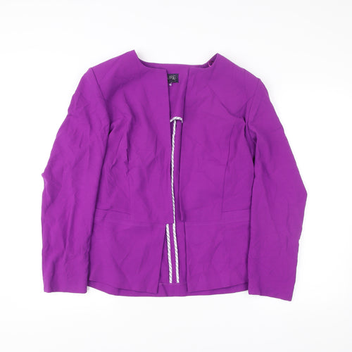 Marks and Spencer Women’s Purple Blazer Jacket Size 14 Workwear
