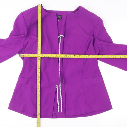 Marks and Spencer Women’s Purple Blazer Jacket Size 14 Workwear