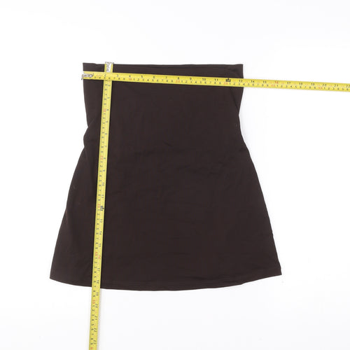 Susana Monaco Women’s Black Small Pencil Stretch Jersey Skirt