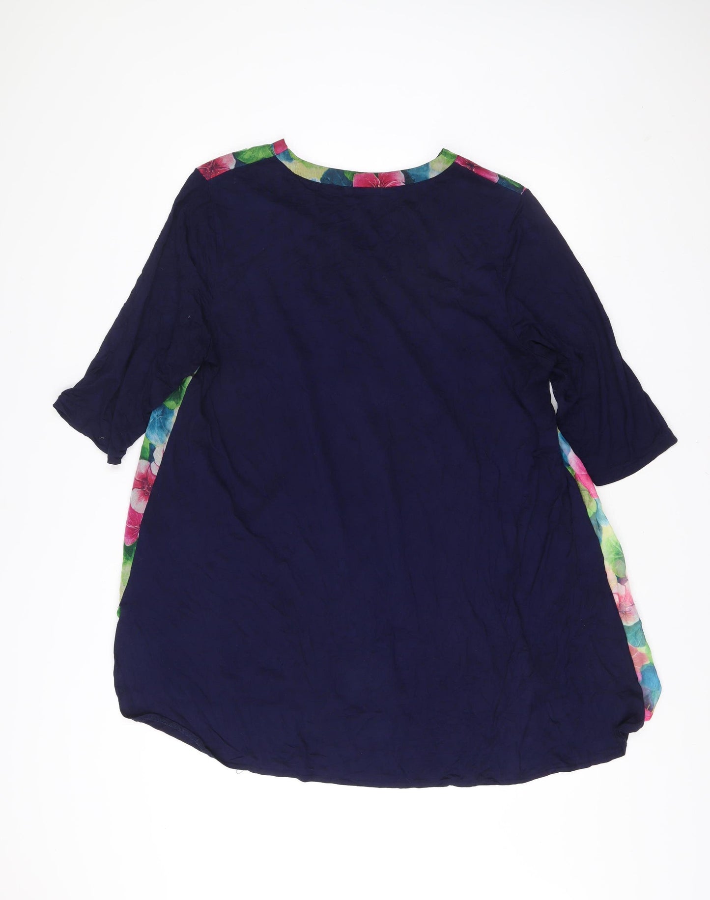 Butler & Wilson Womens Multicoloured Floral Shift Dress XL