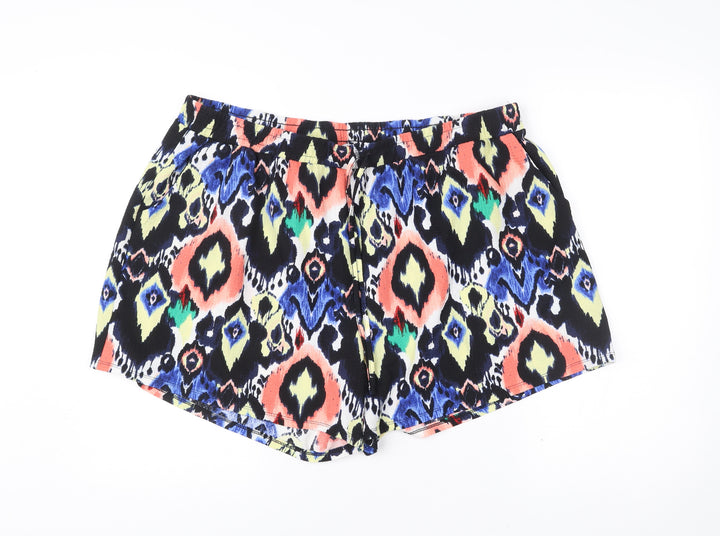 Papaya Women’s Multicoloured Geometric Shorts Size 20