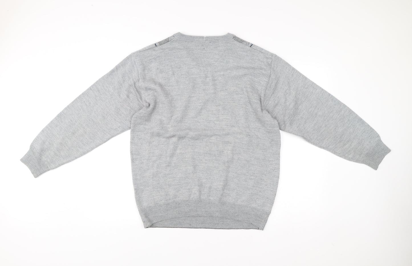 Tradewinds by Ansett Men's Grey XL V-Neck Pullover Jumper