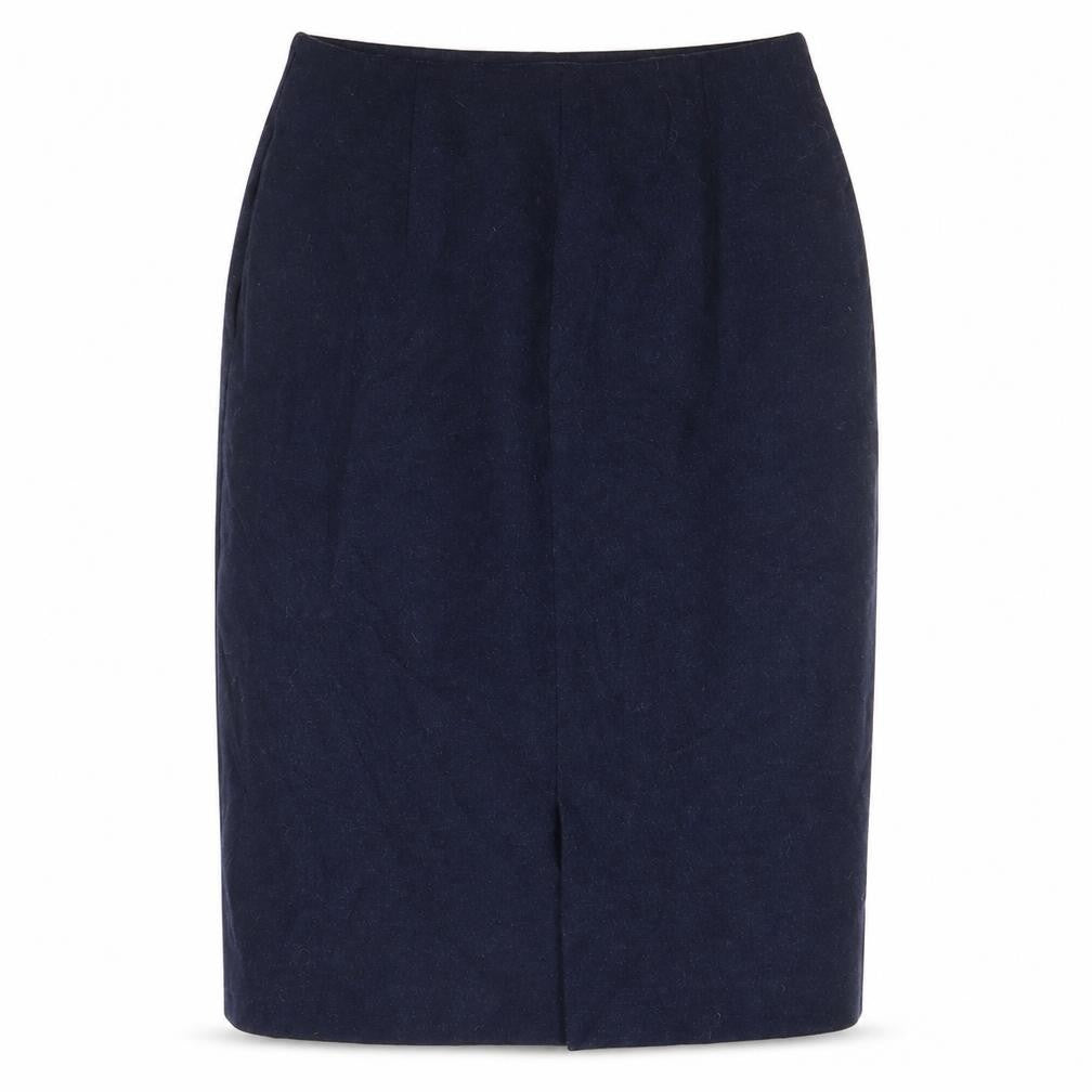 Uniqlo Women’s Blue Pencil Skirt Size S Knee Length Stretch Business