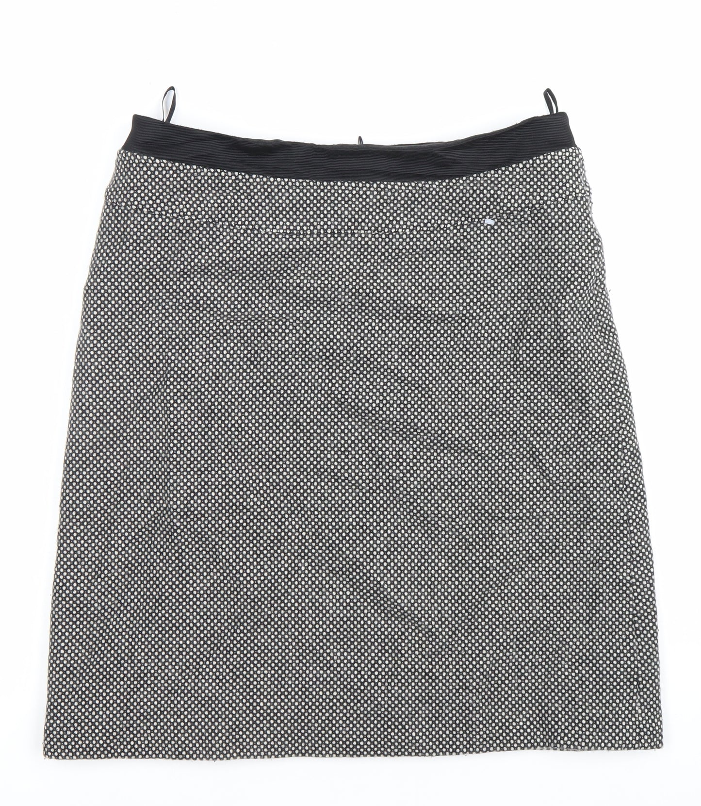 Kaliko Women’s Black Wool Blend Pencil Skirt Size 12 Workwear