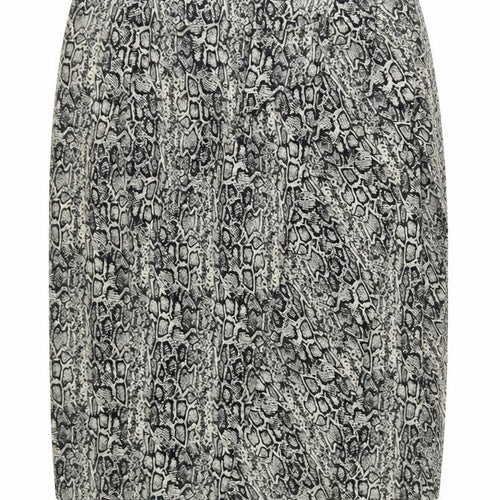 d Collection Womens Black Animal Print Pencil Skirt Size 10