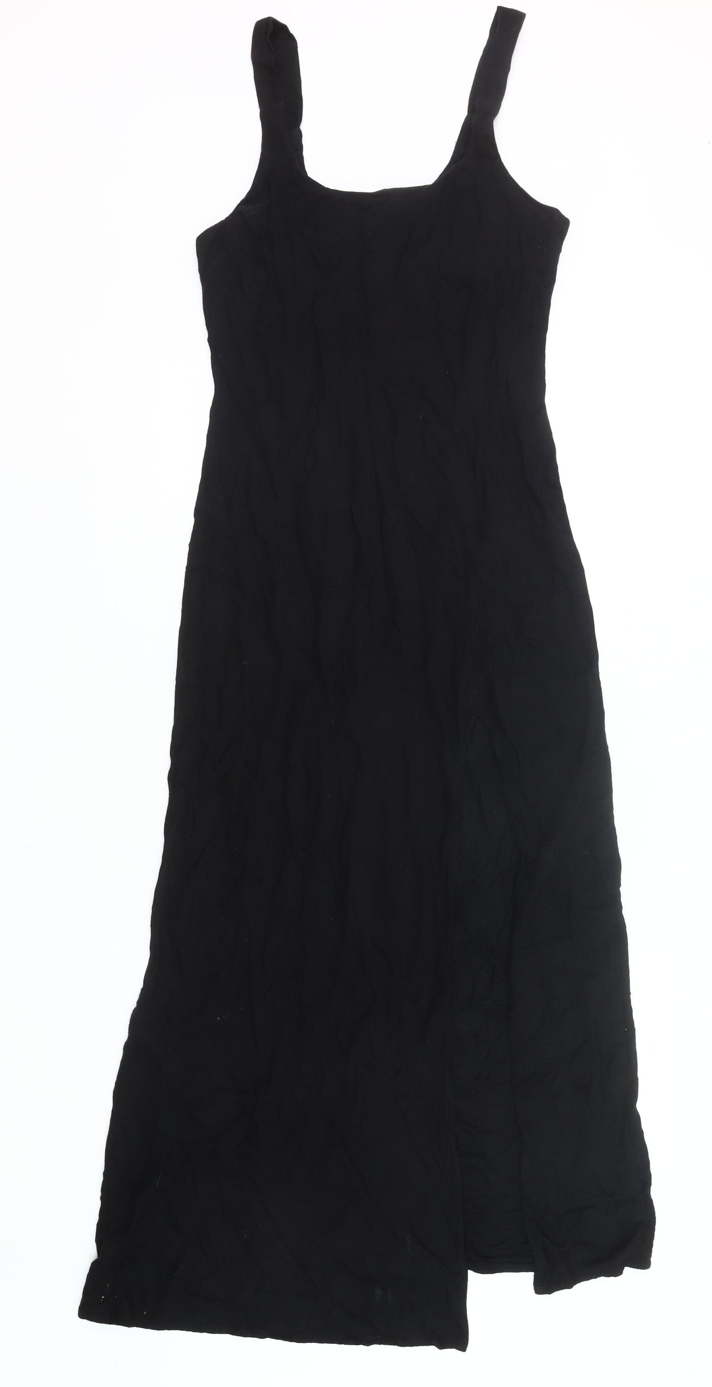 ASOS DESIGN Women’s Black Size 6 Long Slip Dress Summer