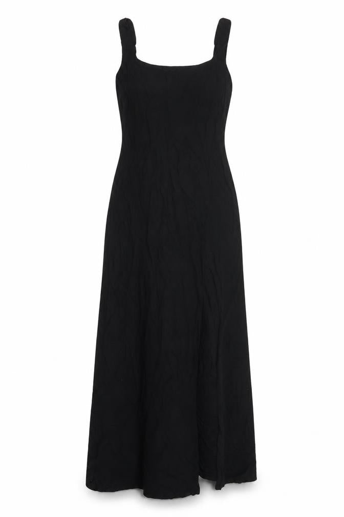 ASOS DESIGN Women’s Black Size 6 Long Slip Dress Summer