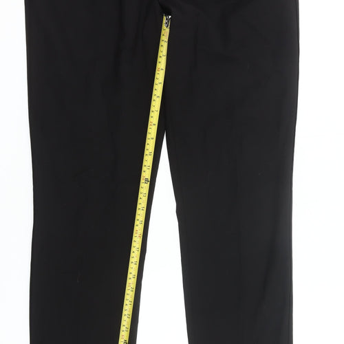 Marks and Spencer Men's Black Wool Slim Fit Dress Pants 38W 33L