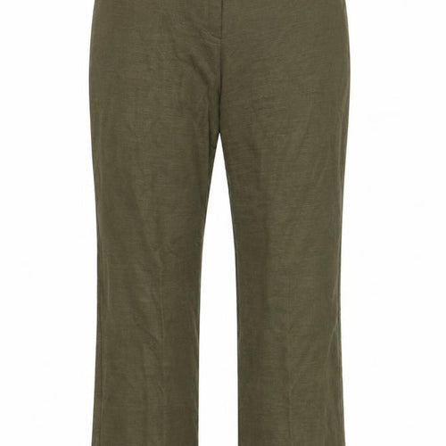 Slimma Signature Women’s Green Size 12 Straight Trousers Acrylic