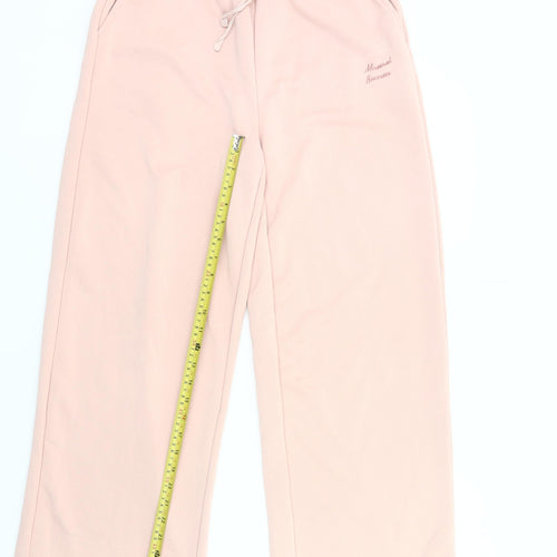 Lazy Designer Womens Pink XL Sweatpants Casual Polyester Trousers