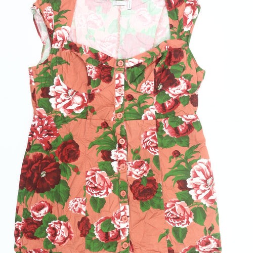 ASOS Design Women’s Multicoloured Floral Shift Dress Size 18