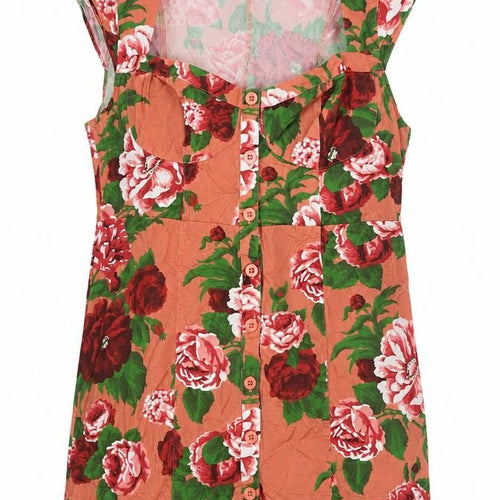 ASOS Design Women’s Multicoloured Floral Shift Dress Size 18