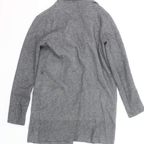 Tatuum Womens Grey Knit Cardigan S Long Sleeve Open Front