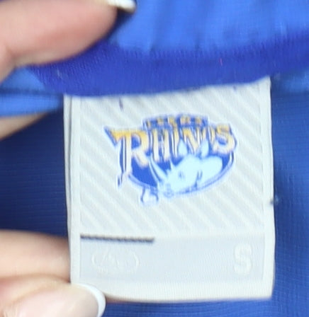 ISC Leeds Rhinos Men’s Blue Small Rugby Windbreaker Jacket