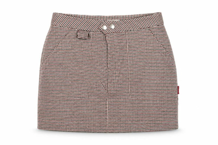 Pull&Bear Women’s Multicoloured Check Skirt M Short Pencil Preppy