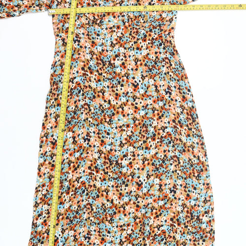 Blue Vanilla Women’s Multicoloured Floral Shift Dress Size 10