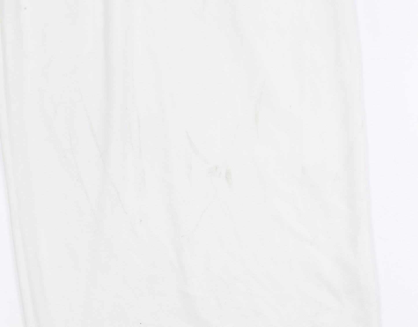 Michelle Keegan Women’s White Size 8 Sheath V-Neck Flared Sleeve Dress