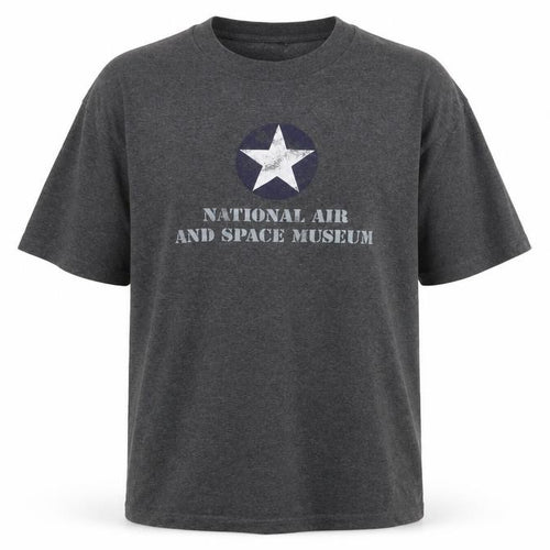 Smithsonian Men’s Grey XL Graphic T-Shirt National Air & Space Museum