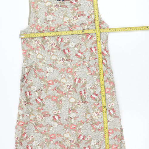 Maine New England Womens Multicoloured Floral Shift Dress Size 14