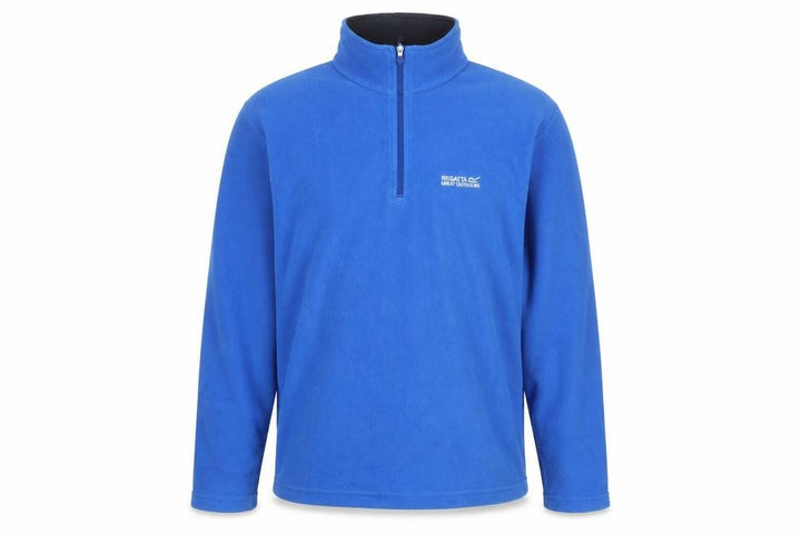 Regatta Mens Blue XL Fleece Pullover Sweatshirt Outdoor Zip Top
