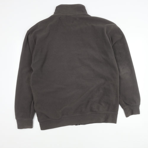 BHS Men’s Grey Fleece Full Zip Jacket Medium 38-40in