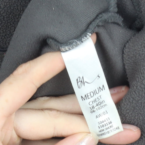 BHS Men’s Grey Fleece Full Zip Jacket Medium 38-40in