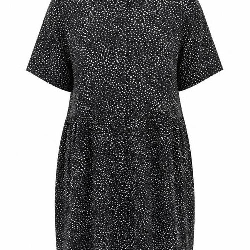 Missguided Women’s Black Polka Dot Shift Mini Dress UK 10