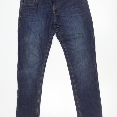 Next Teens Blue Slim Fit Jeans 24R Waist 24in Straight Leg