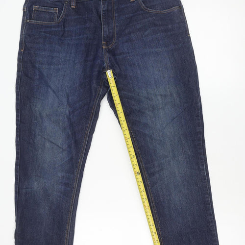 Next Teens Blue Slim Fit Jeans 24R Waist 24in Straight Leg