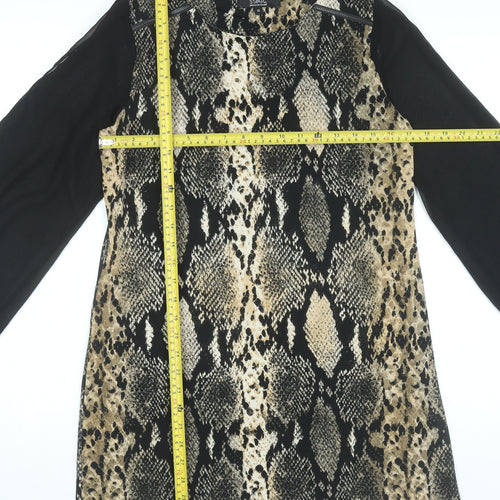 Star by Julien Macdonald Women’s Snake Print Shift Dress Size 12