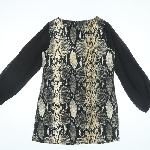 Star by Julien Macdonald Women’s Snake Print Shift Dress Size 12