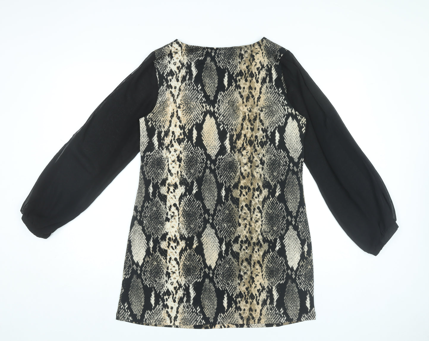 Star by Julien Macdonald Women’s Snake Print Shift Dress Size 12