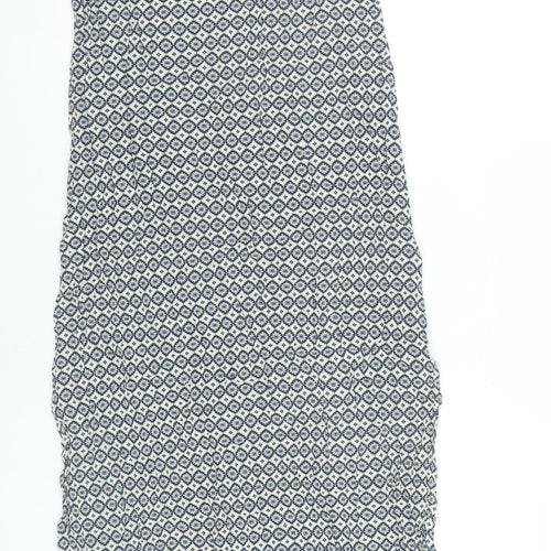 Marks and Spencer Women’s Blue Geometric Maxi Dress Size 10