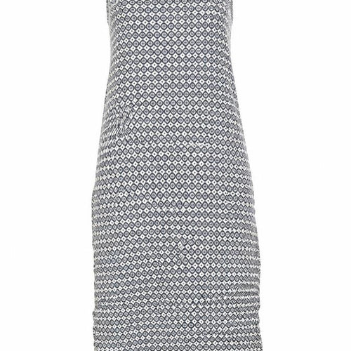 Marks and Spencer Women’s Blue Geometric Maxi Dress Size 10