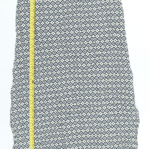 Marks and Spencer Women’s Blue Geometric Maxi Dress Size 10