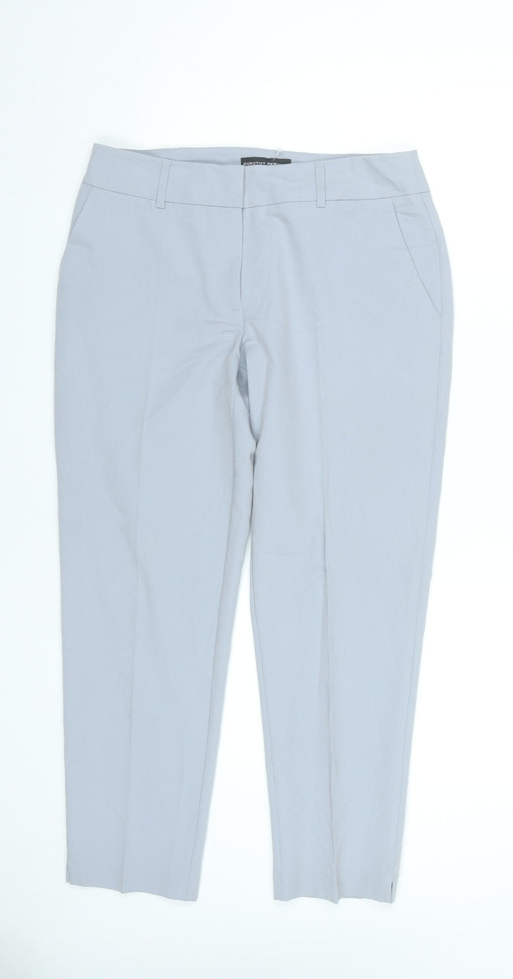 Dorothy Perkins Women’s Grey UK 10 Slim Dress Pants Work Trousers