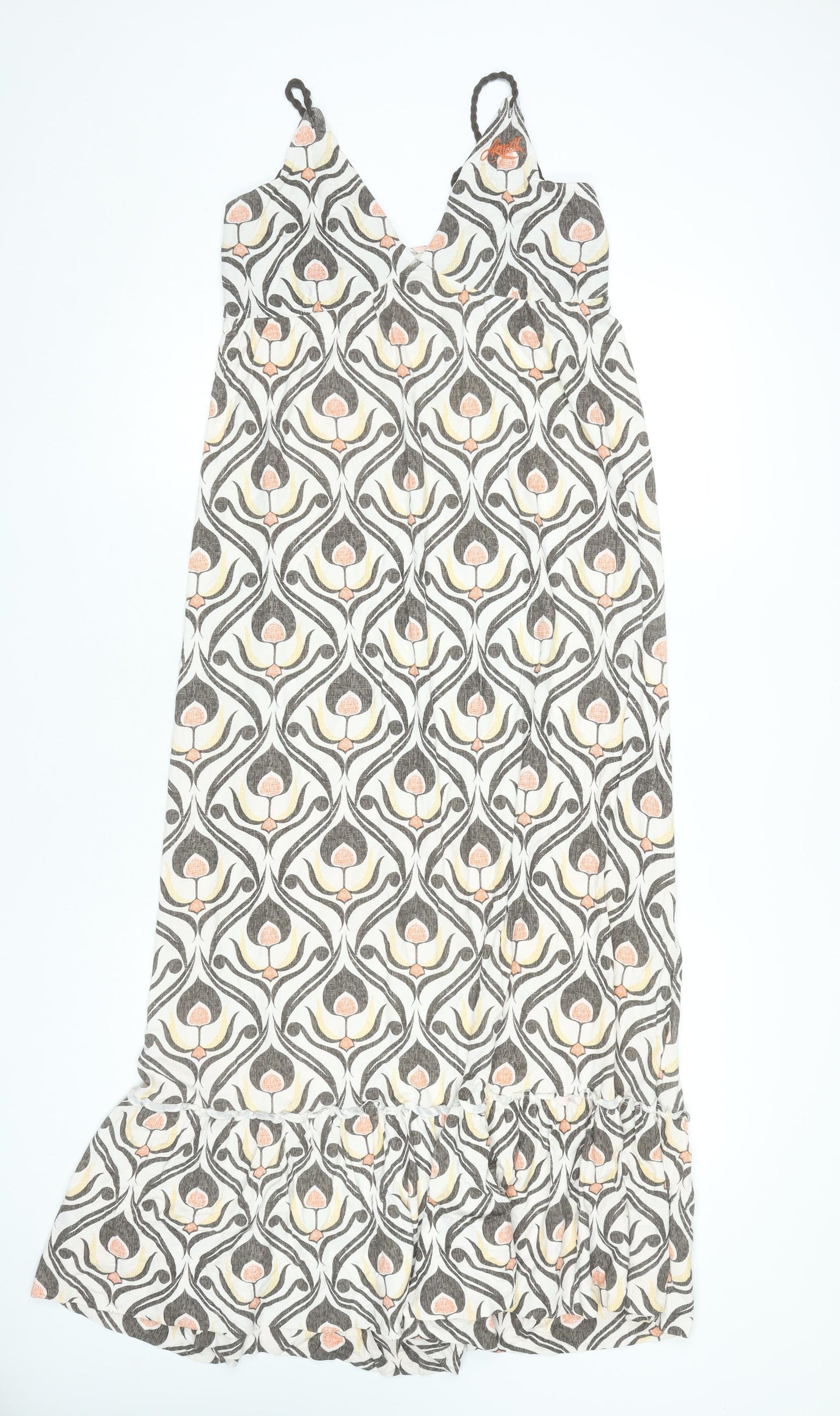 Animal Women’s Multicoloured Size 12 Midi Slip Dress