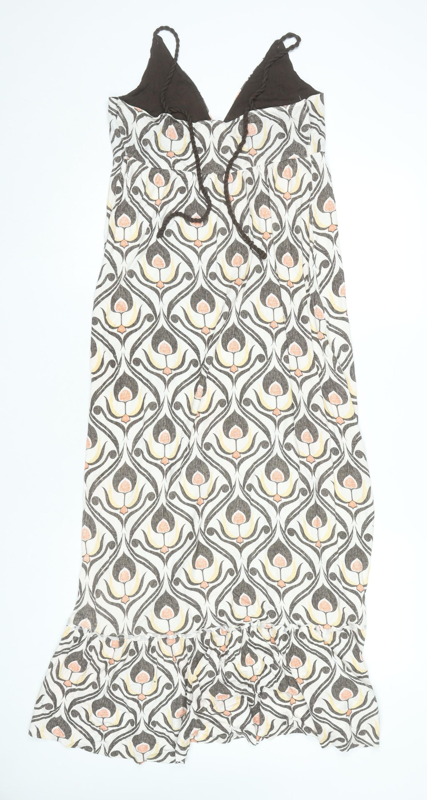 Animal Women’s Multicoloured Size 12 Midi Slip Dress