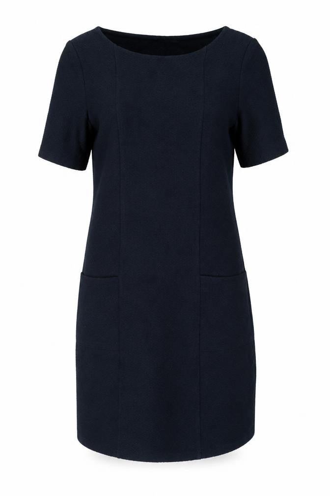 White Stuff Women’s Black Shift Dress Size 10 Knee Length Workwear