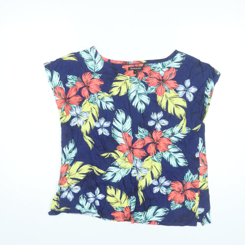 Bonmarché Womens Multicoloured Floral Tunic Blouse Size 16